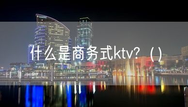 什么是商务式ktv?（）