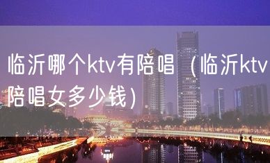 临沂哪个ktv有陪唱（临沂ktv陪唱女多少钱）