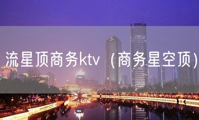 流星顶商务ktv（商务星空顶）