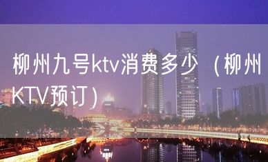 柳州九号ktv消费多少（柳州KTV预订）