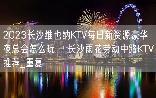 2023长沙维也纳KTV每日新资源豪华夜总会怎么玩 – 长沙雨花劳动中路KTV推荐_重复