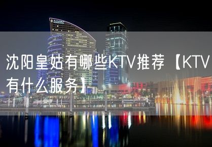 沈阳皇姑有哪些KTV推荐【KTV有什么服务】